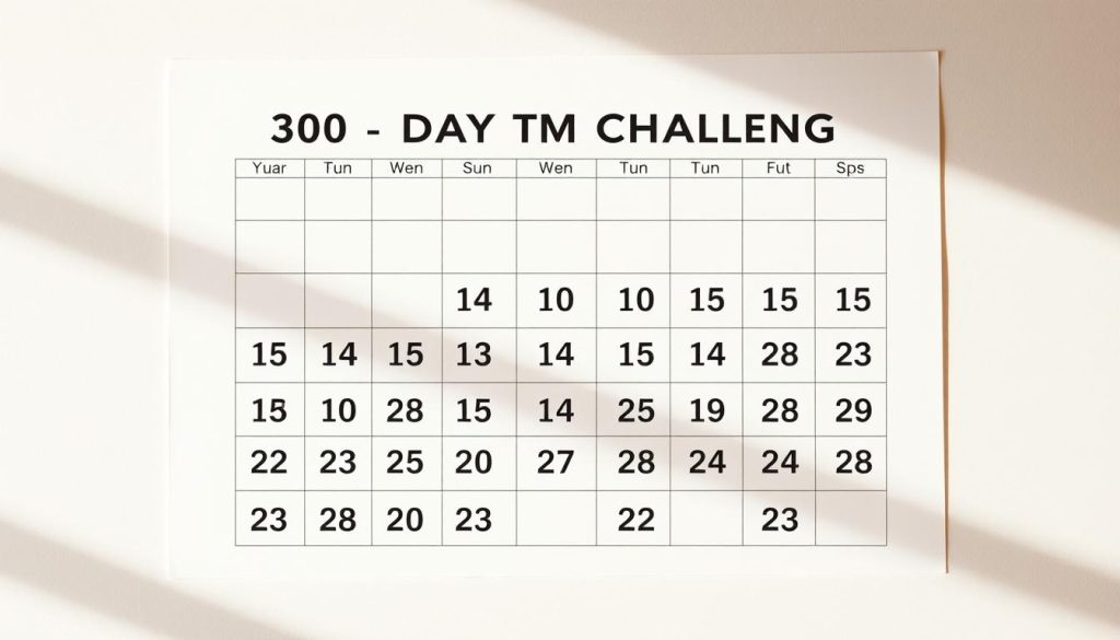 30-day squat challenge calendar